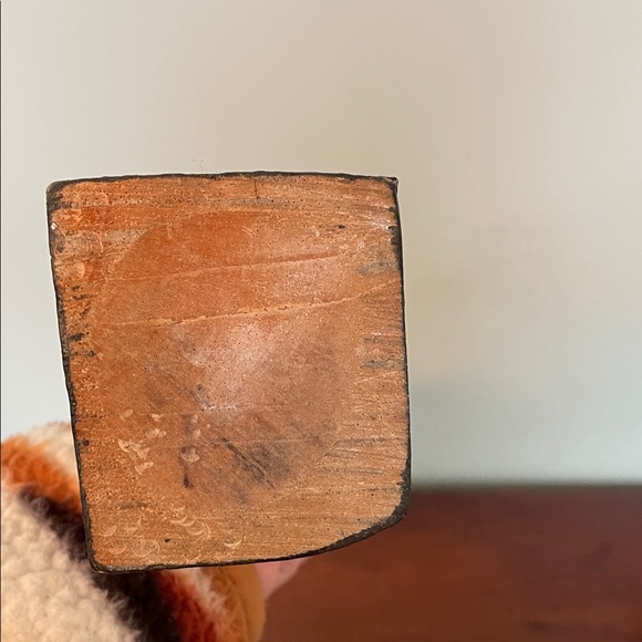 Artisan Ebony Sculpture with Natural Accents - Picture 6 of 7